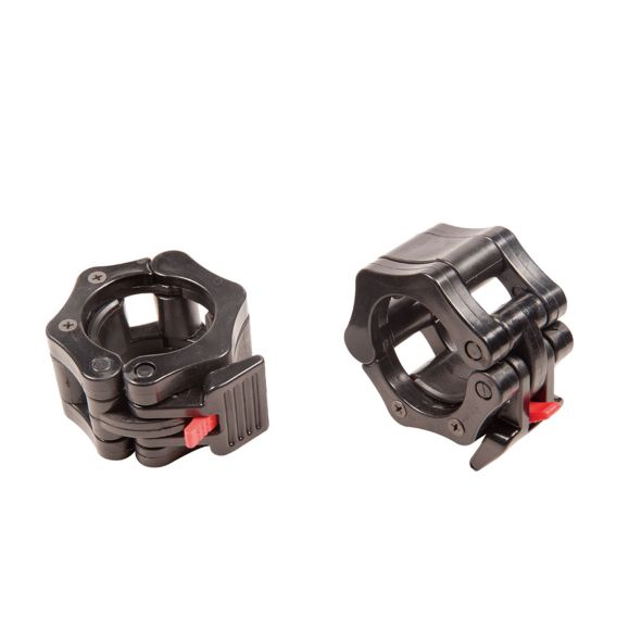 Body Power Olympic Quick Lock Collars - Black (Pair)