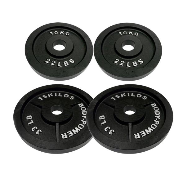Body Power 50Kg Olympic Weight Plate Set