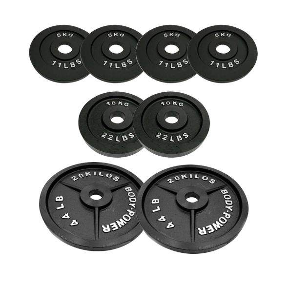 Body Power 80Kg Olympic Weight Plate Set