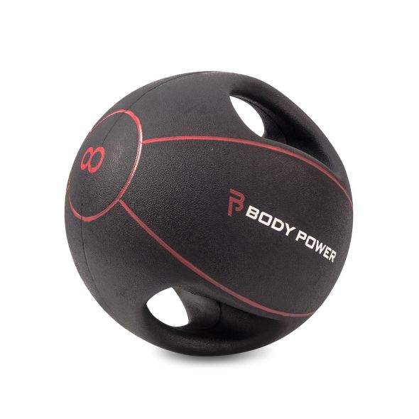 Body Power 8kg Double Grip Medicine Ball
