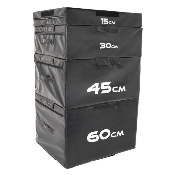 Body Power Soft Plyo Box Complete Set
