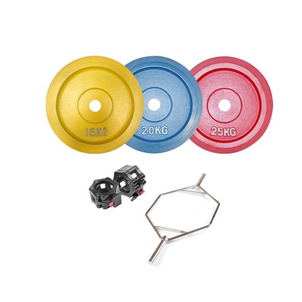 Body Power 145Kg Premium Deadlift Set