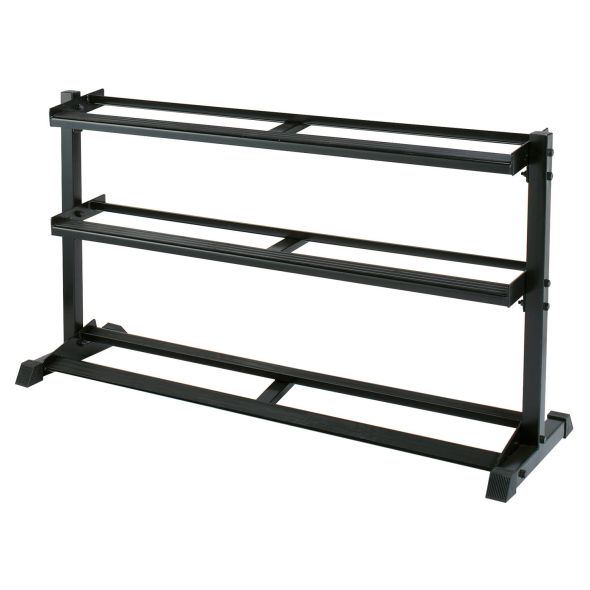 Body Power 3 Tier Horizontal Dumbbell Rack