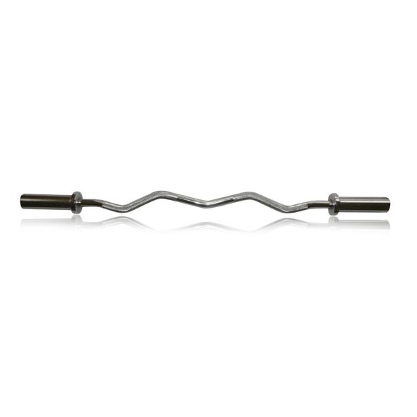 Body Power 4ft Olympic EZ Curl Bar