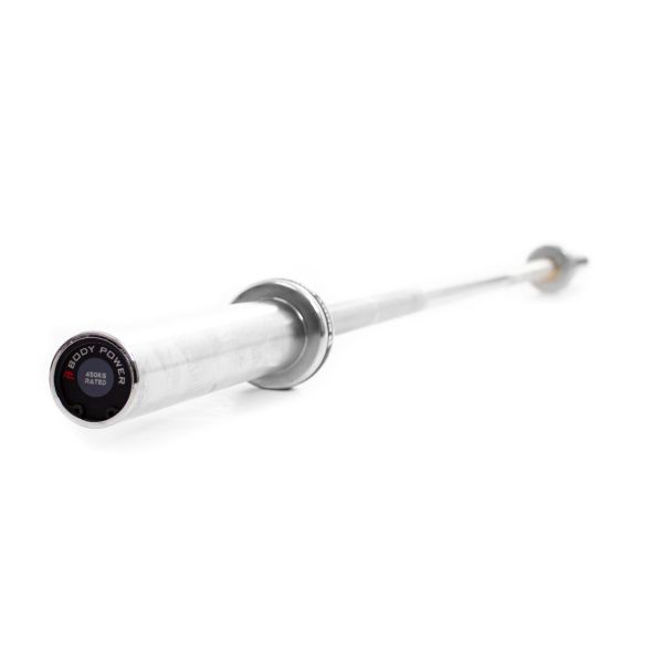 Body Power 201cm 15kg Women's Olympic Bar - Fits Olympic Width Equipment - 450kg Rated