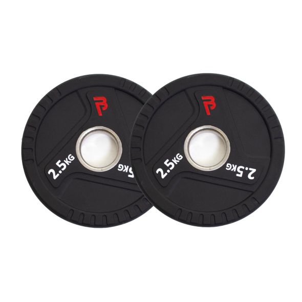 Body Power 2.5Kg Urethane Olympic Discs (x2)
