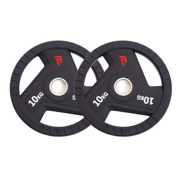 Body Power 10Kg Urethane Olympic Discs (x2)