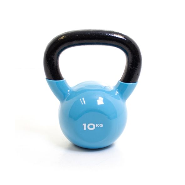 Body Power 10Kg Vinyl Coated Kettlebell