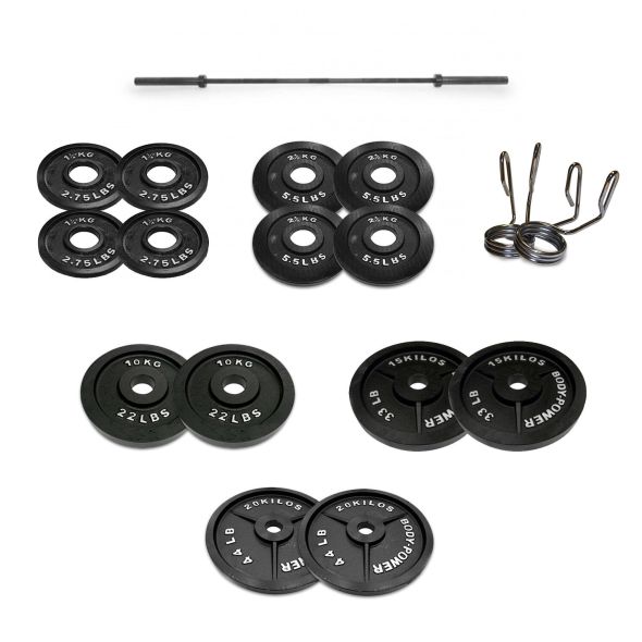 Body Power 125Kg Olympic Weight Set