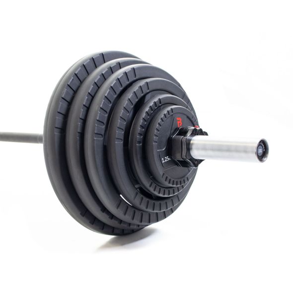 Body Power 127.5kg Urethane Prestige Olympic Weight Set