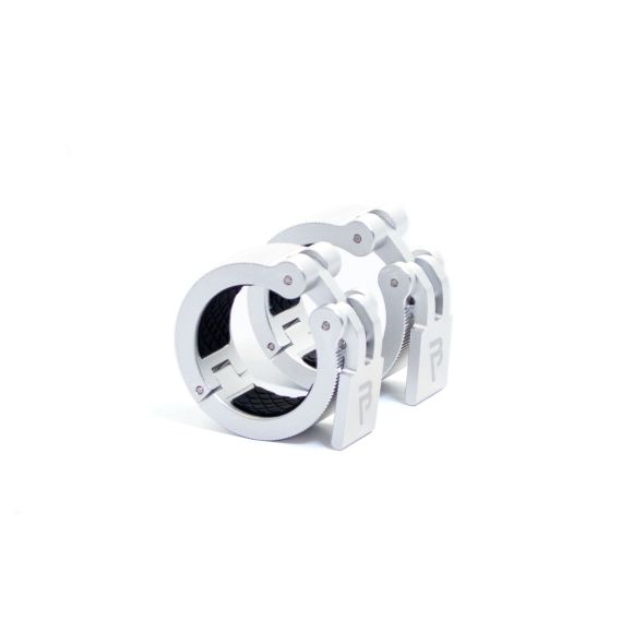 Body Power Aluminium Olympic Collars - Silver (Pair)