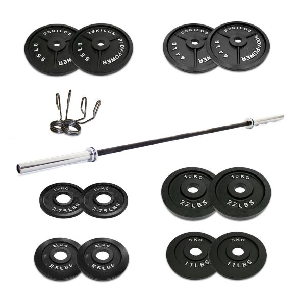 Body Power 147.5kg Olympic Weight Set