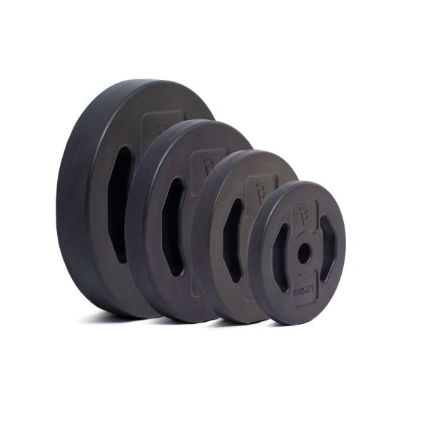 Body Power Dual Grip Vinyl Standard Plates