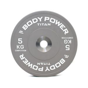 Body Power TITAN Competition Bumper Plate 5kg (x1)