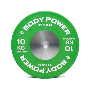 Body Power TITAN Competition Bumper Plate 10kg (x1)