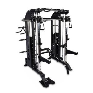 Body Power TITAN MFT Elite - Multi-Functional Trainer with Counterbalanced Smith and Half Rack