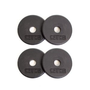 Body Power 1.25Kg Pro-Style Standard Weight Plates (x4)
