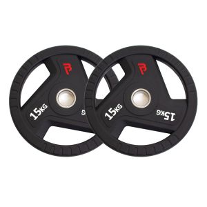 Body Power 15Kg Urethane Olympic Discs (x2)