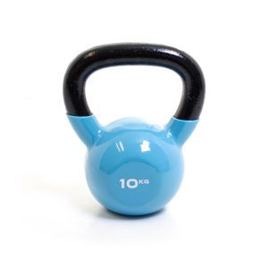 Body Power 10Kg Vinyl Coated Kettlebell
