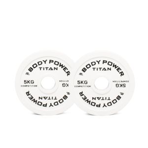 Body Power TITAN Calibrated Cast Iron Olympic Plate 5kg (x2)