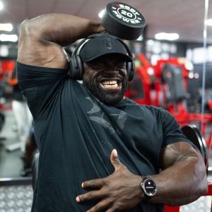 Body Power Pro Round Rubber Dumbbell Set - 2.5kg to 12.5kg and 32 Inch 2-Tier Rack