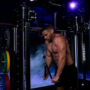 Body Power TITAN MFT Elite - Multi-Functional Trainer with Counterbalanced Smith and Half Rack