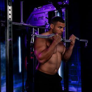 Body Power TITAN MFT Elite - Multi-Functional Trainer with Counterbalanced Smith and Half Rack