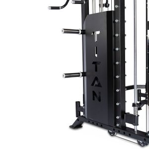 Body Power TITAN MFT Elite - Multi-Functional Trainer with Counterbalanced Smith and Half Rack