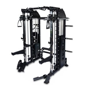 Body Power TITAN MFT Elite - Multi-Functional Trainer with Counterbalanced Smith and Half Rack