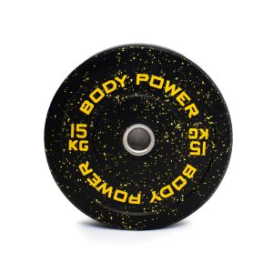 Body Power 170kg Hi-Temp Rubber Crumb Olympic Bumper Set