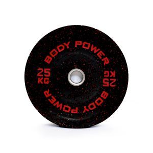 Body Power 170kg Hi-Temp Rubber Crumb Olympic Bumper Set