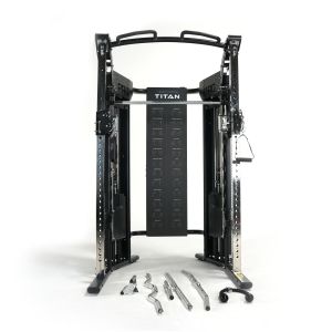 Body Power TITAN MFT Pro V2 - Multi-Functional Trainer with Cable Smith