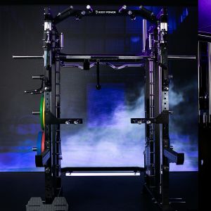 Body Power TITAN MFT Elite - Multi-Functional Trainer with Counterbalanced Smith and Half Rack
