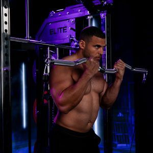 Body Power TITAN MFT Elite - Multi-Functional Trainer with Counterbalanced Smith and Half Rack
