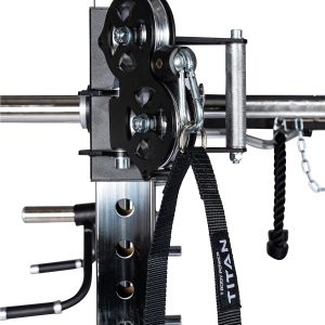 Body Power TITAN MFT Elite - Multi-Functional Trainer with Counterbalanced Smith and Half Rack