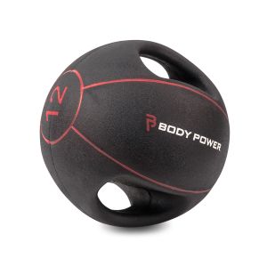 Body Power 12kg Double Grip Medicine Ball