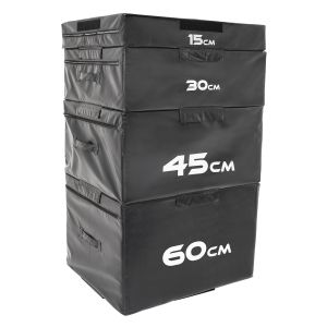 Body Power Soft Plyo Box Complete Set