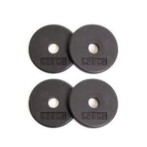 Body Power 1.25Kg Pro-Style Standard Weight Plates (x4)