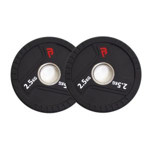 Body Power 2.5Kg Urethane Olympic Discs (x2)