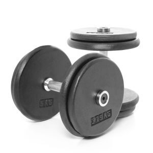 Body Power 17.5Kg Pro-style Dumbbells (x2)