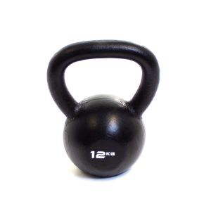 Body Power 12Kg Cast Iron Kettlebell