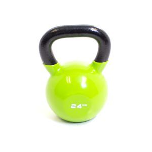 Body Power 24kg Vinyl Coated Kettlebell