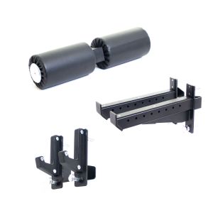 Body Power TITAN MFT Pro Knee Hold Down with Front Safeties & Sandwich J-Hooks