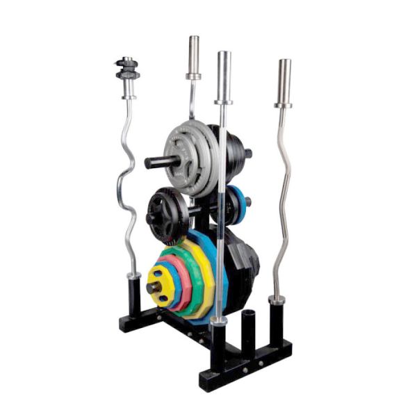 Body Power Olympic Bar/Weight Rack