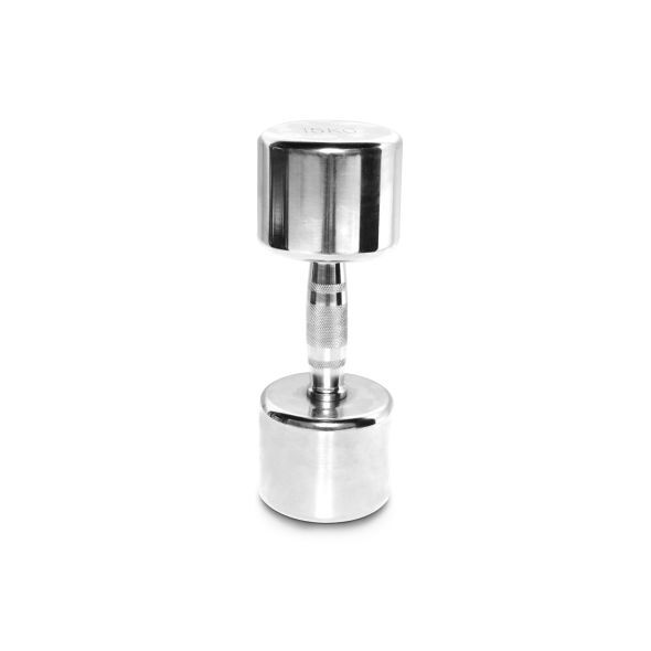 Body Power 15Kg Ergo Chrome Dumbbells (x2)