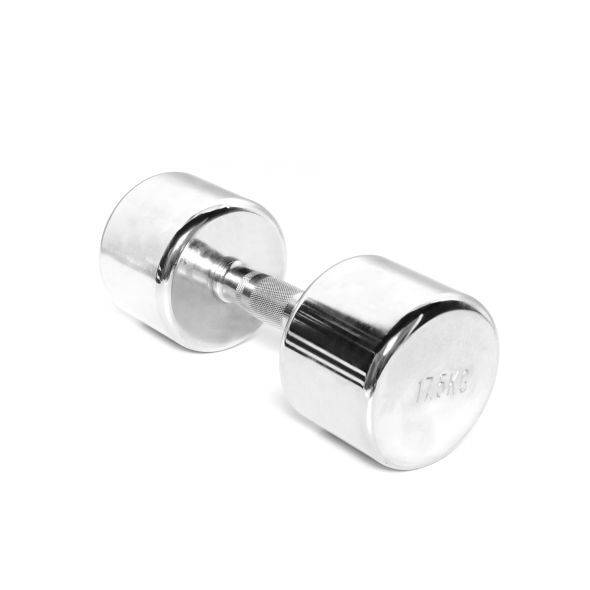 Body Power 17.5Kg Ergo Chrome Dumbbells (x2)