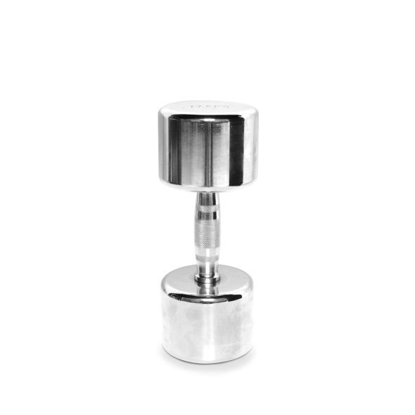 Body Power 17.5Kg Ergo Chrome Dumbbells (x2)