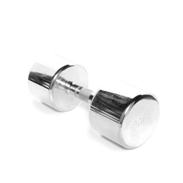 Body Power 20Kg Ergo Chrome Dumbbells (x2)