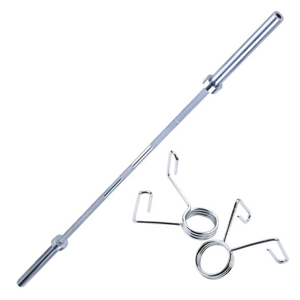 Body Power 7ft 20kg Olympic Bar and Spring Collars