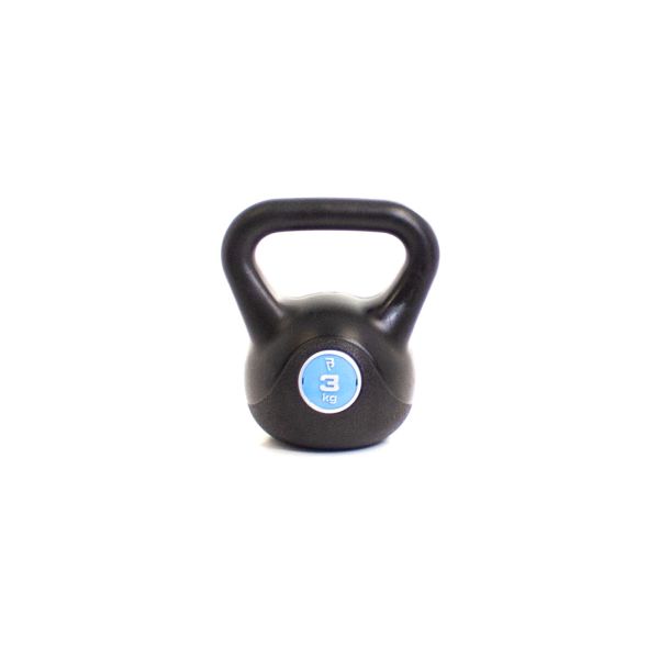 Body Power 3kg Vinyl Kettlebell